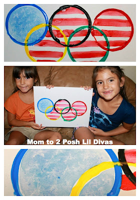 Mom to 2 Posh Lil Divas: Summer Fun: Homemade Puffy Paint Microwaved Art