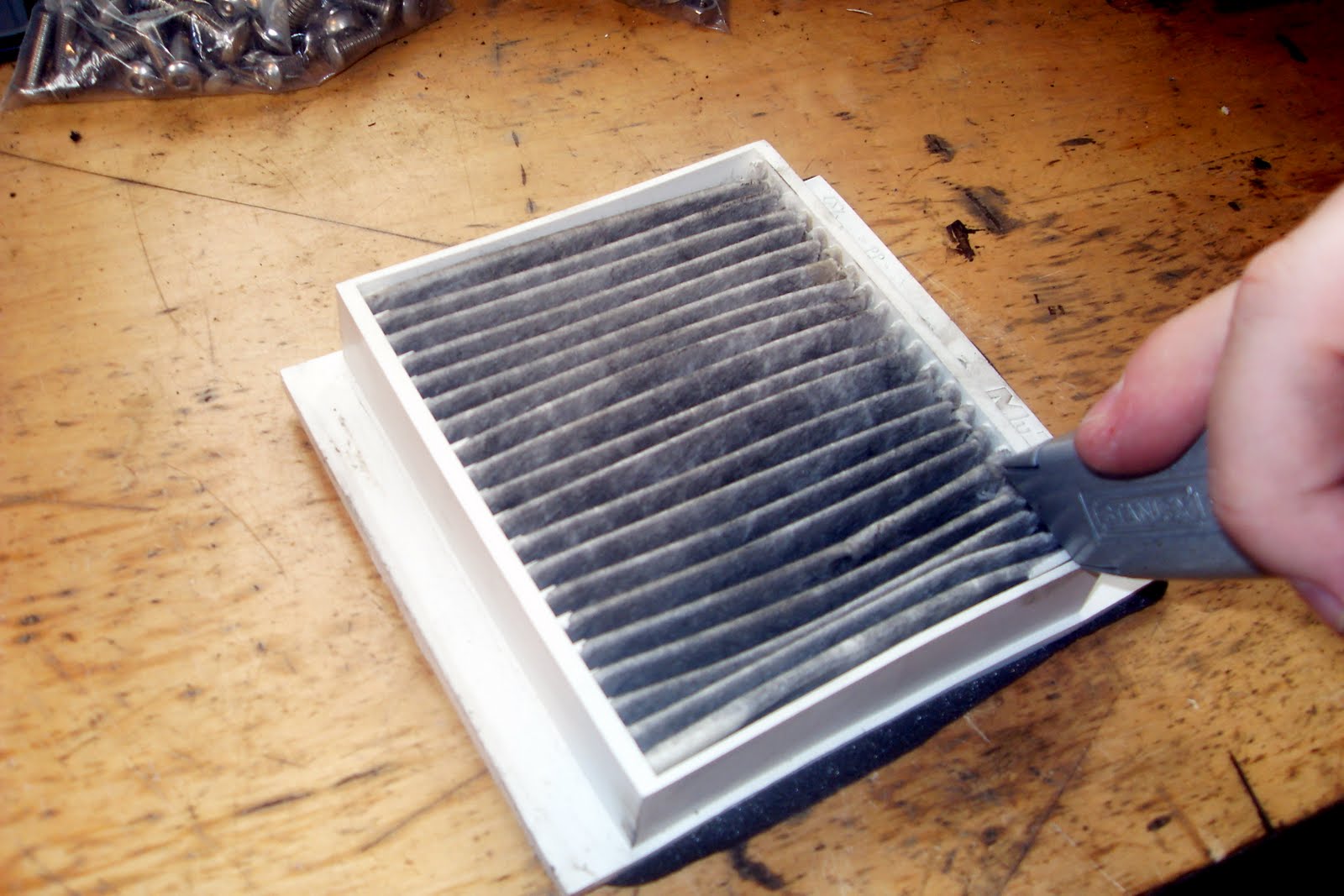 You can't tour on a single! DIY airfilter