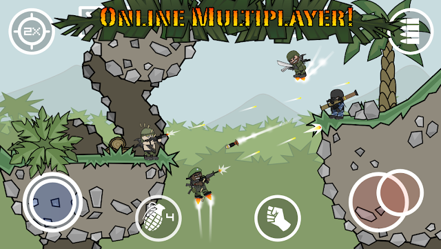 تحميل لعبة ميني ميليشيا Doodle Army 2 Mini Militia v4.0.42