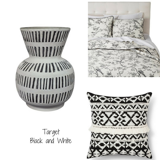 BLACK AND WHITE AT TARGET design indulgence
