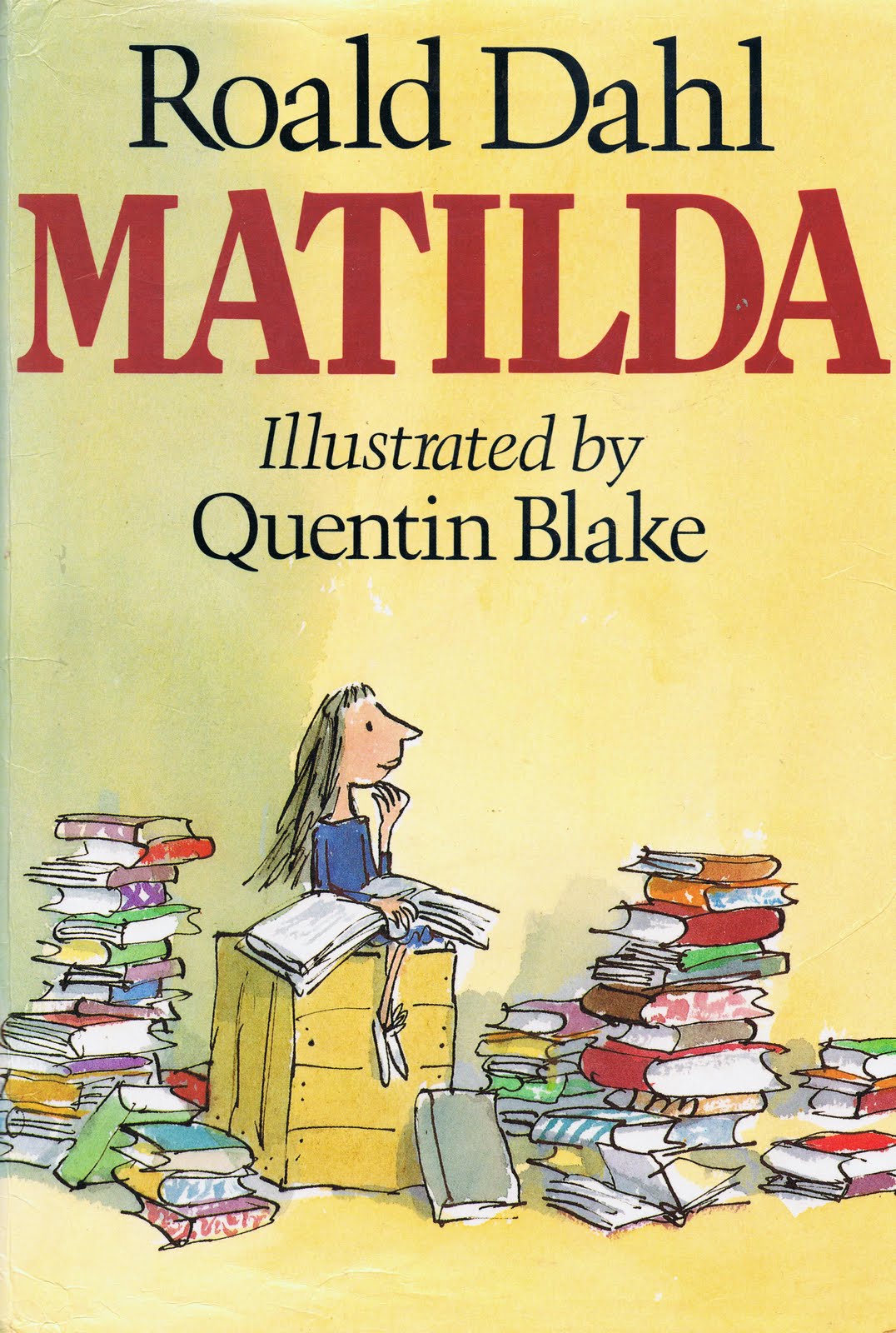 Little Library of Rescued Books: Matilda by Roald Dahl