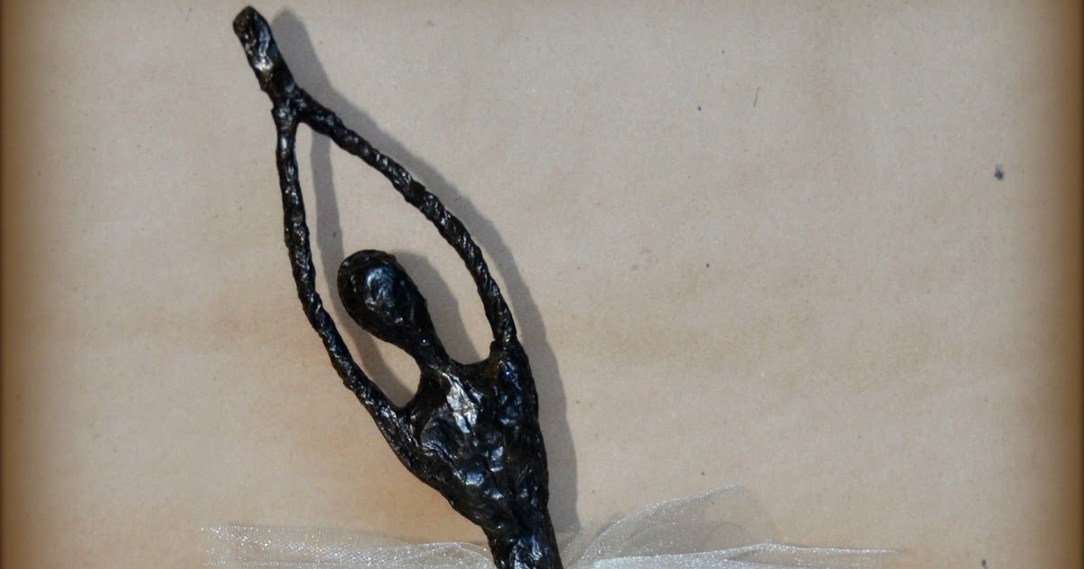 theartgirljackietutorials Faux Bronze Ballerina Sculpture
