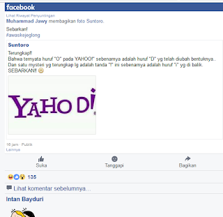 Ternyata Logo Yahoo adalah bentuk Yahudi