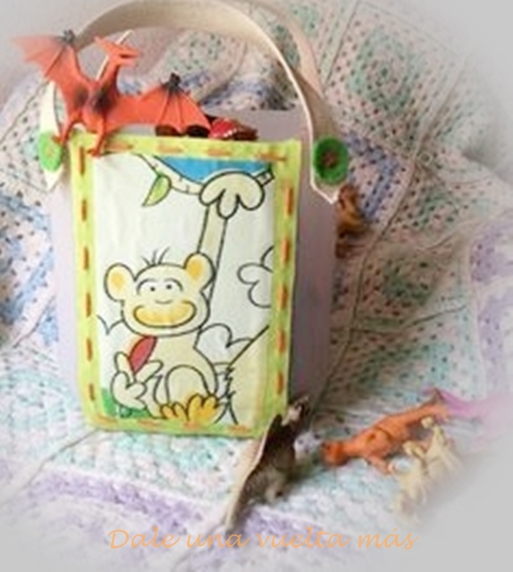 reto n°76-cesto-reciclar-bidón plástico-creatividad-jurassic home