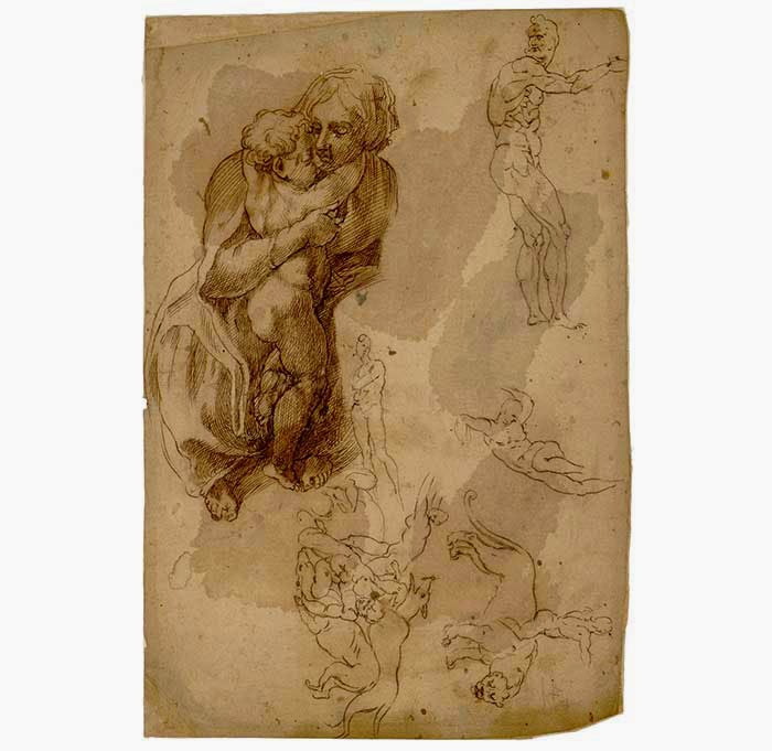 Two bronzes attributed to Michelangelo discovered Two bronzes attributed to Michelangelo discovered