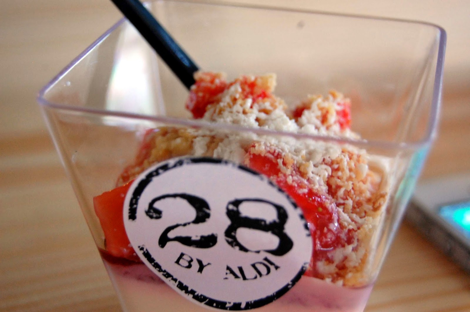 Stitch & Bear - Taste of Dublin 2014 - Strawberry and basil dessert