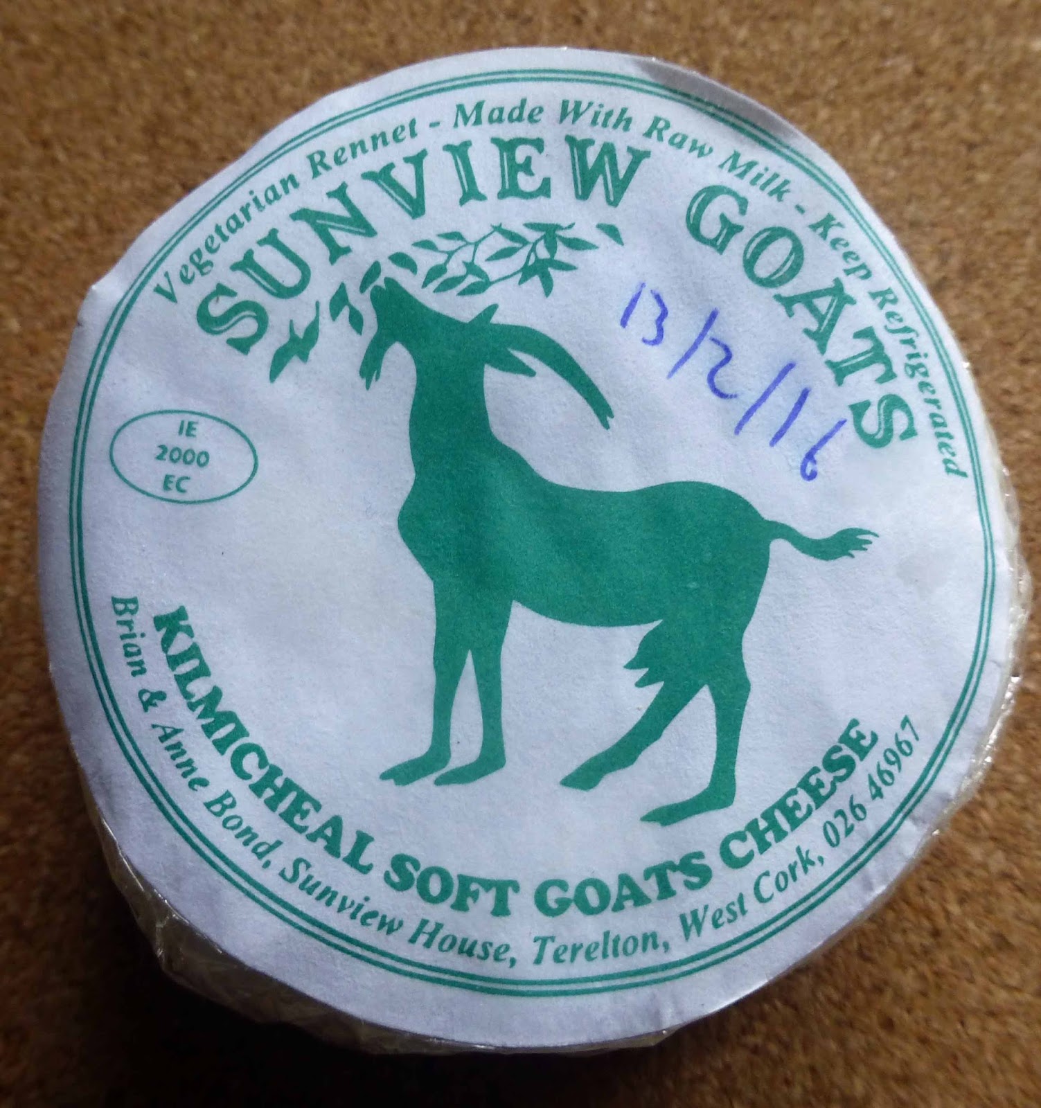 Taste of the Week. Kilmichael Goats Cheese