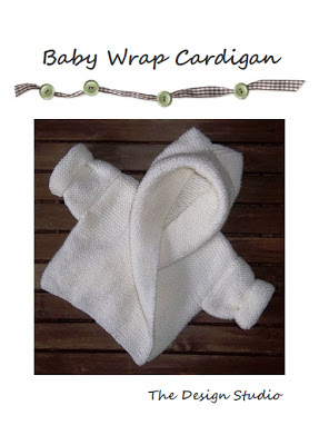 BABY KNITTING PATTERNS Baby wrapcardigan knitting pattern by suzie blackman