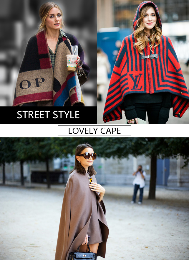 STREET STYLE // TREND ALERT - CAPES / PAGINA AO LADO
