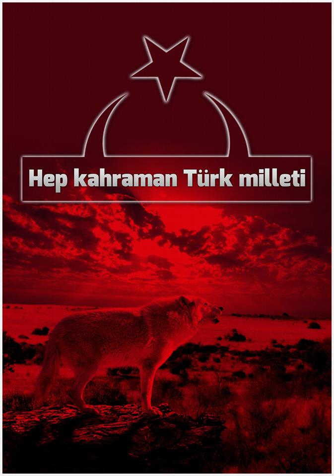 türkçüwallpaper Hep kahraman Türk Milleti