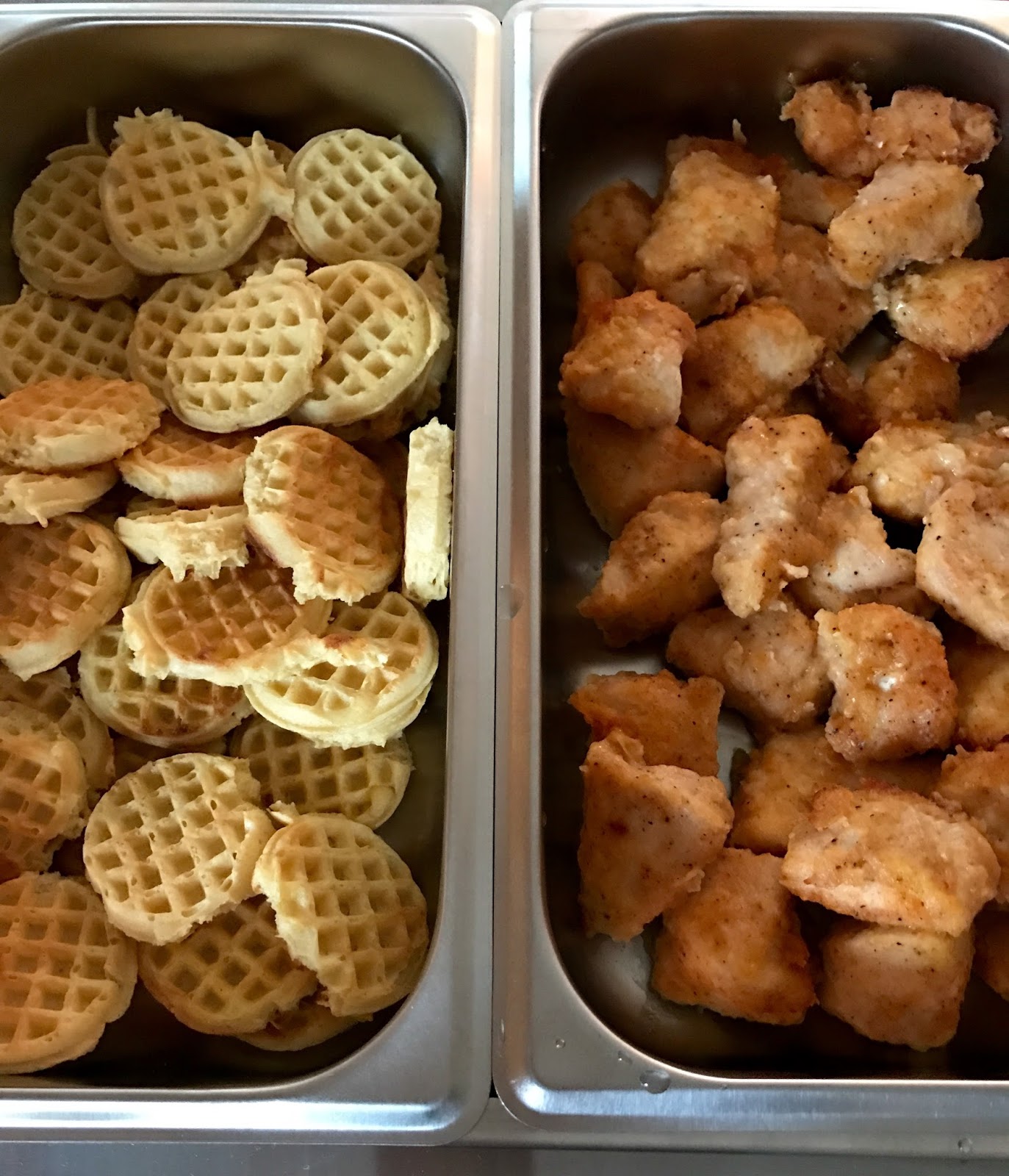 Living on Cloud Nine MINI CHICKEN & WAFFLES...Brunch Bonanza Begins