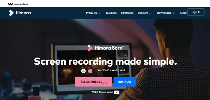 Filmora - Camtasia Alternatives Screen Recorders