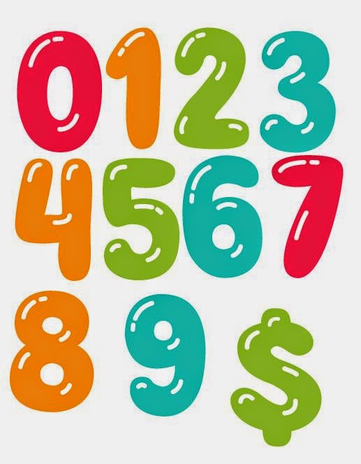 10 Best Outline Bubble Numbers Images Bubble Numbers Free Printable ...