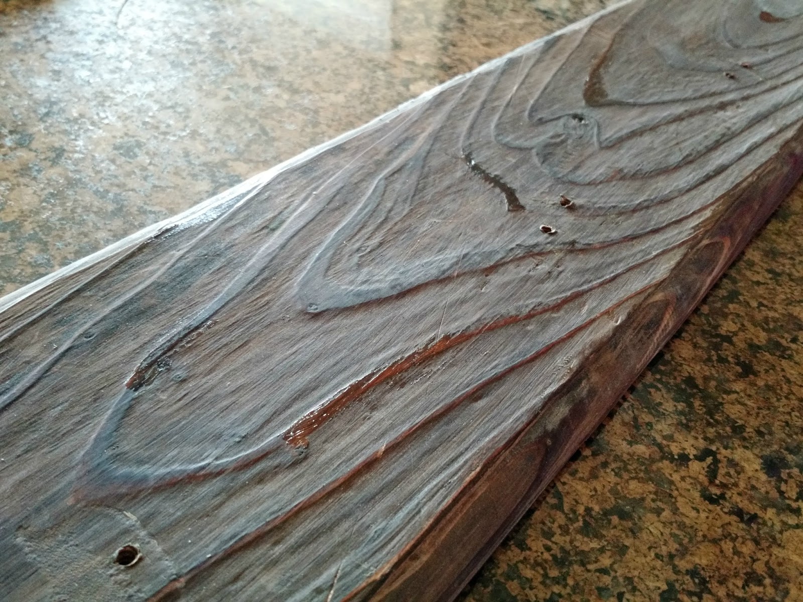 How to Distress Wood {using Petroleum Jelly} Sunshine and Munchkins