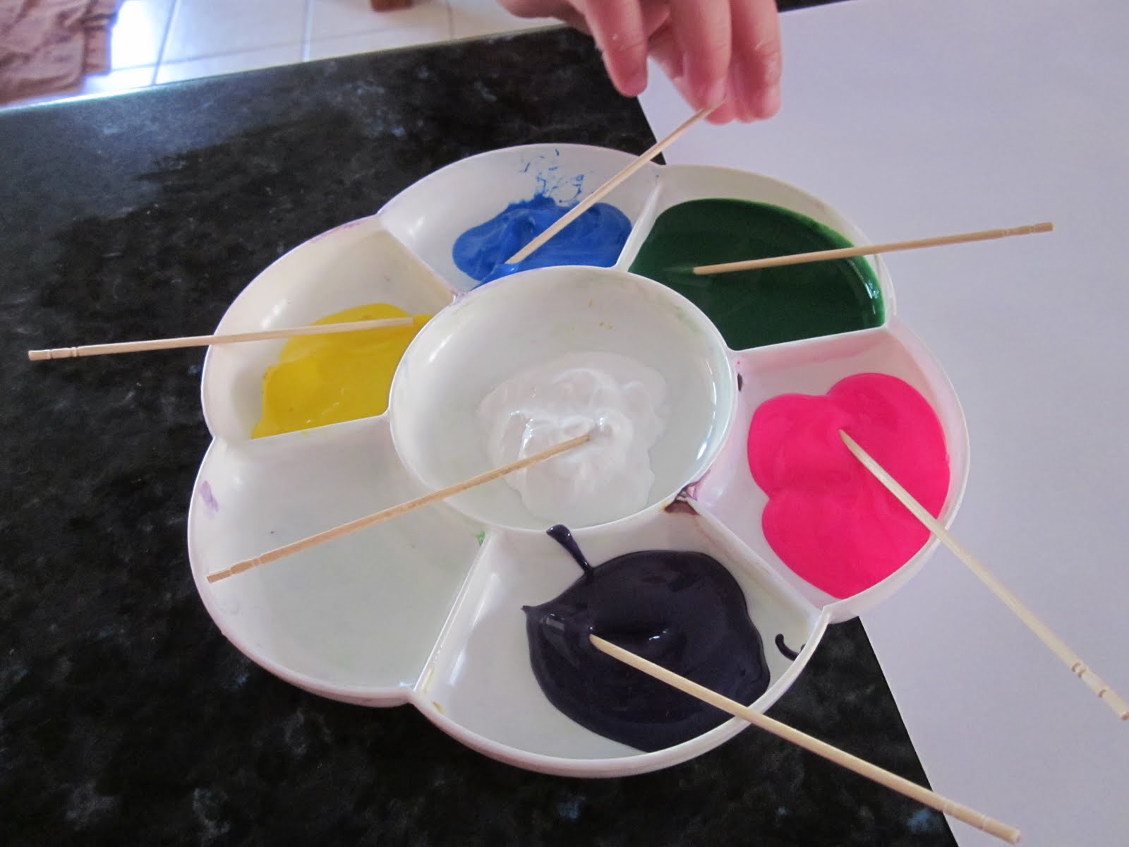 Rhyme Time: Stick Painting