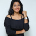 Telugu Girl Deepthi Shetty Long Hair In Black Dress