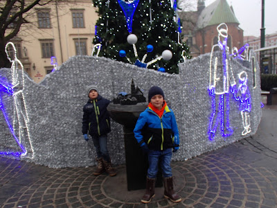 tarki świąreczne na Krakowskim Rynku