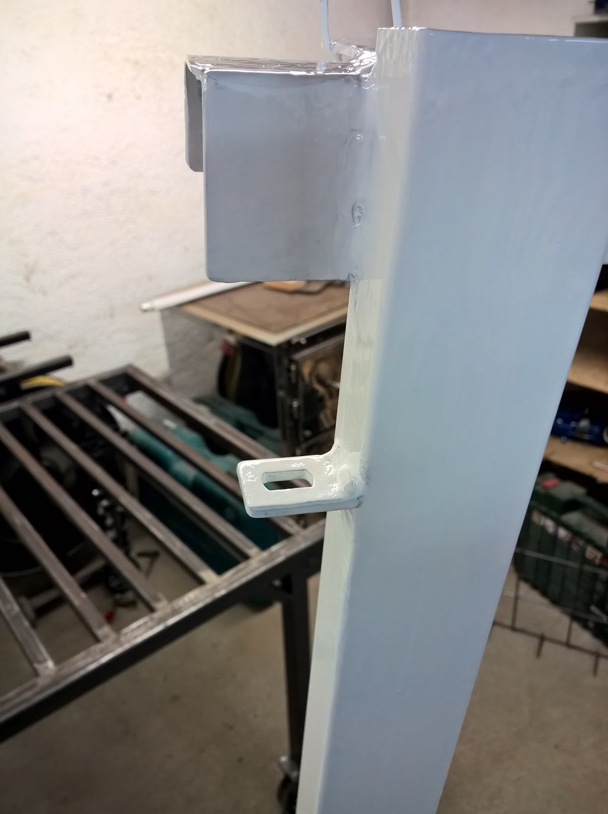 Holz Metall Und Smart Home Treppenschutzgitter Teil 1 Der Rahmen