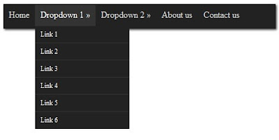 Simple CSS Drop down menu for blogger | Blogger Tips And Tricks