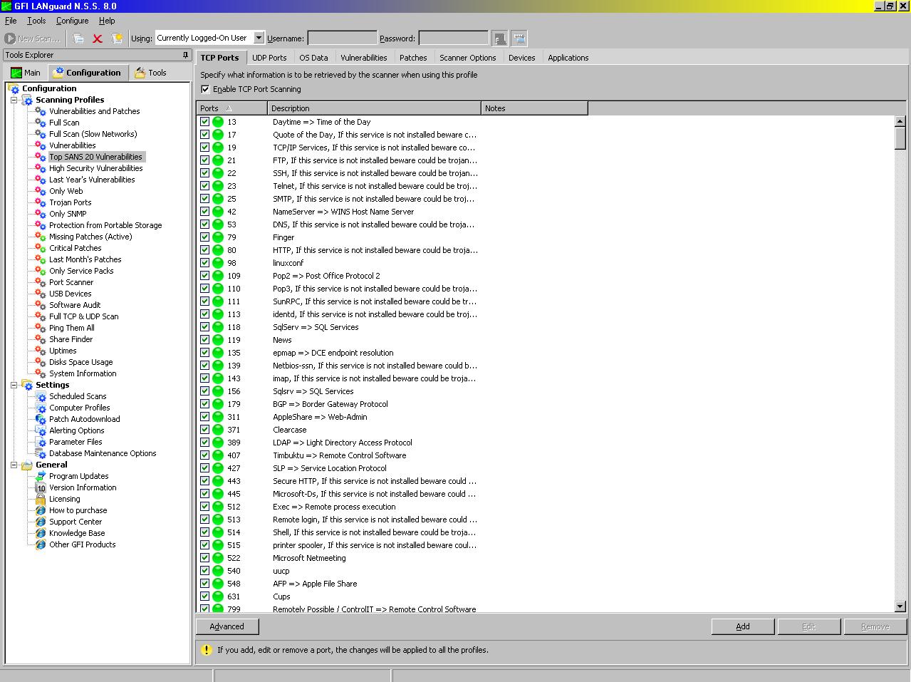 Languard Network Security Scanner 3.3 Gratis