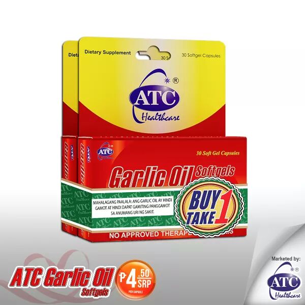 ATC GARLIC OIL For your Heart's Resolution!