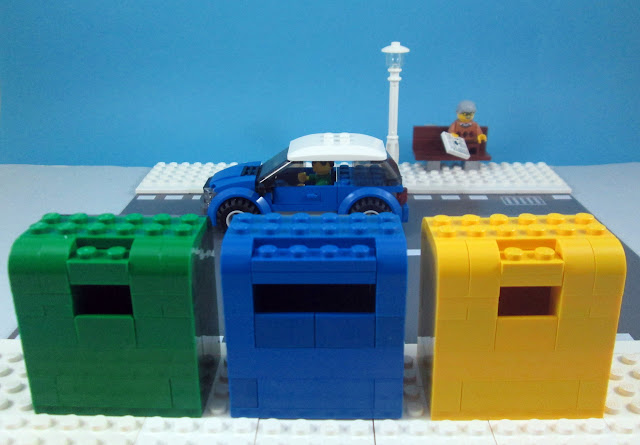 Reciclagem para todos - MOC LEGO Ecoponto