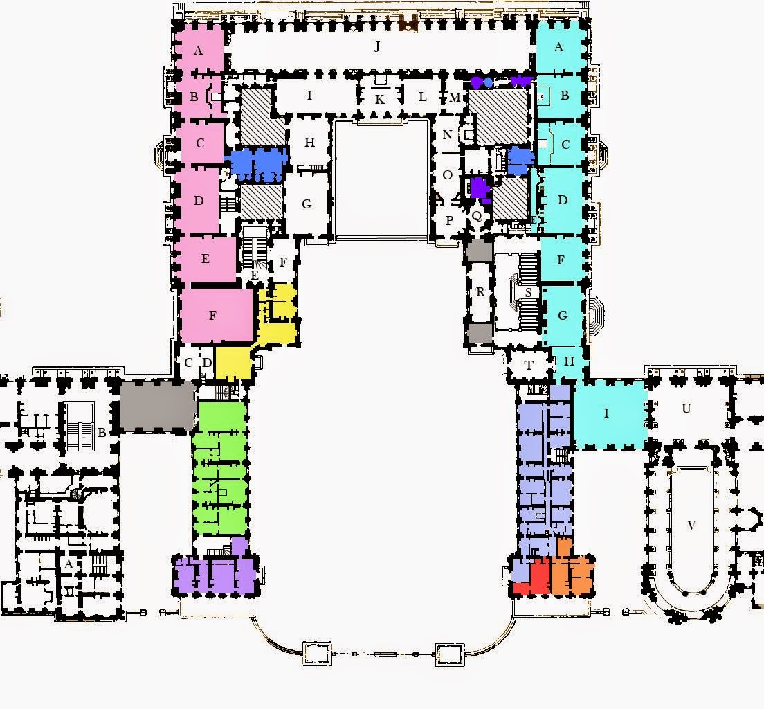 This Is Versailles Plans Of The First Floor Louis Xiv