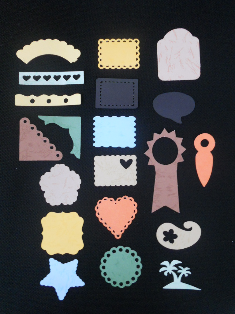 Paper Stuffs Custommade diecut, frame & embellishment