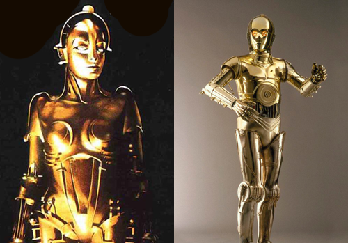 Maschinenmensch and C3PO comparison Maschinenmensch and C3PO comparison