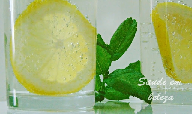Água com limão