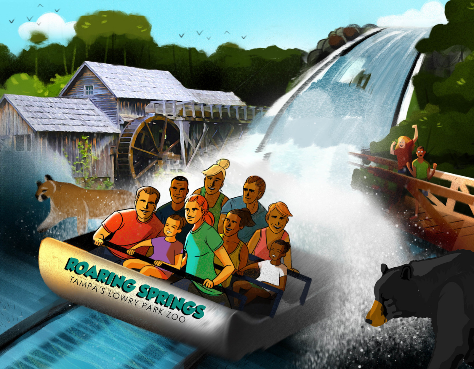 NewsPlusNotes New Splash Ride Opening at Tampa's Lowry Park Zoo in 2018