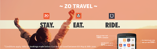 foodpanda is happy to join hands with Uber and ZO Rooms