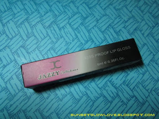 James Cooper Jazzy Collection Kissproof Lip Gloss box