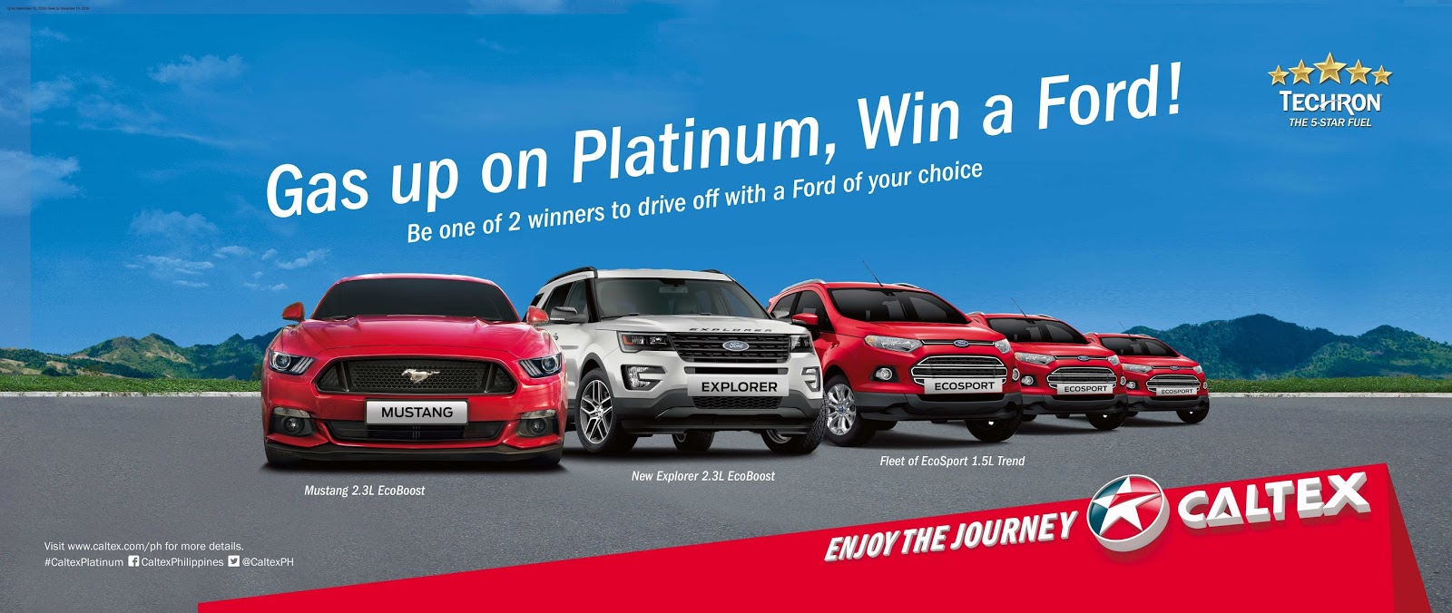 Caltex’s Gas Up On Platinum, Win a Ford! Caltex’s Gas Up On Platinum, Win a Ford!