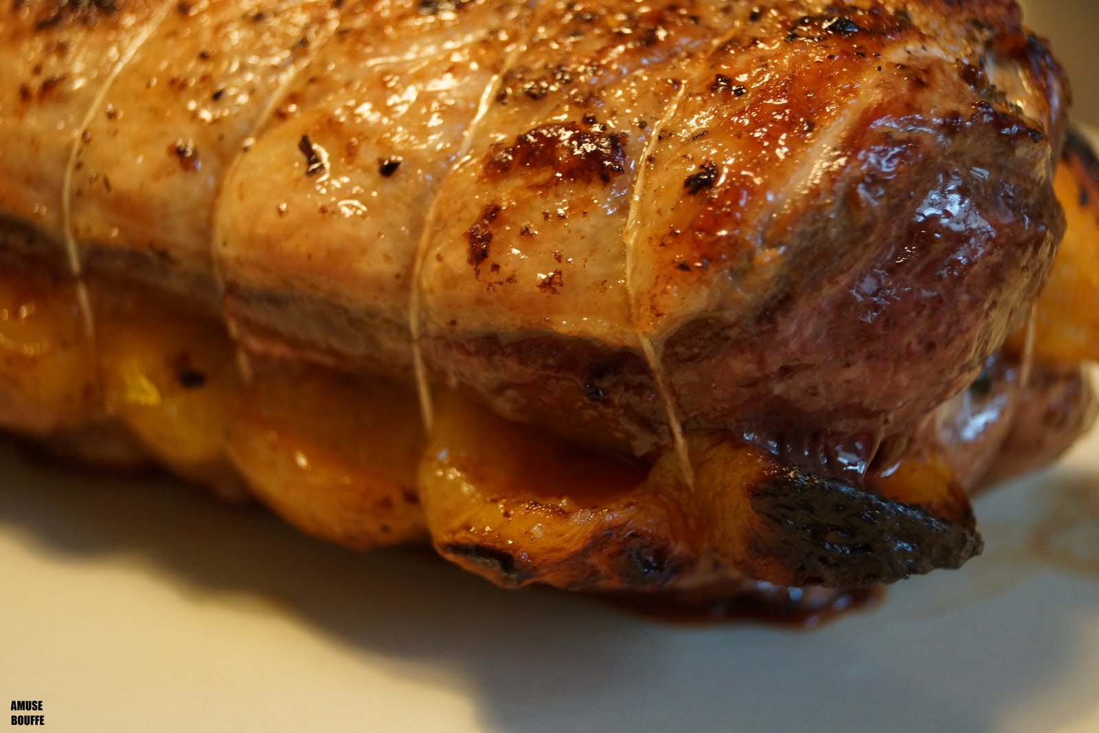 Amuse Bouffe: Rôti de Canette aux Abricots et Basilic/Arrosto di Anatra ...