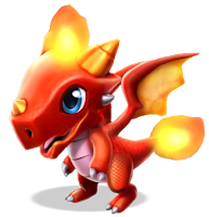 dragon mania legends fire dragon baby dragon mania legends fire dragon baby