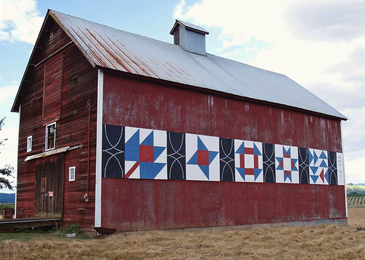 Camp Gramma Barn Quilts