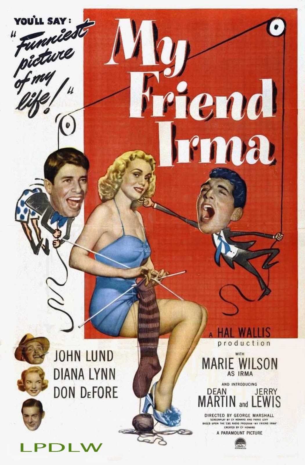Mi Amiga Irma (1949 / My friend Irma / Jerry Lewis)