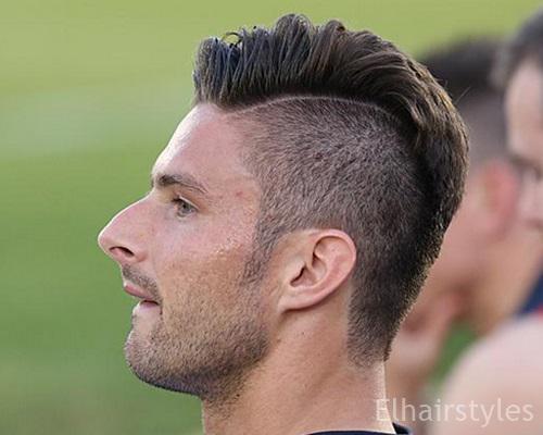 Olivier Giroud Hairstyle Haircut 2017
