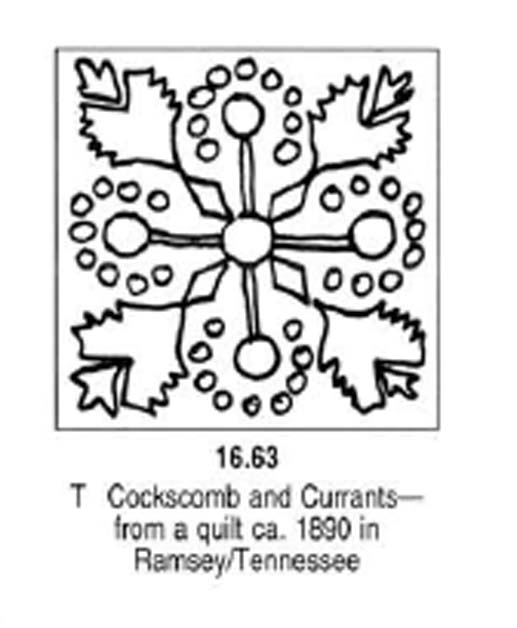 Cloud of Quilt Patterns Job's Troubles