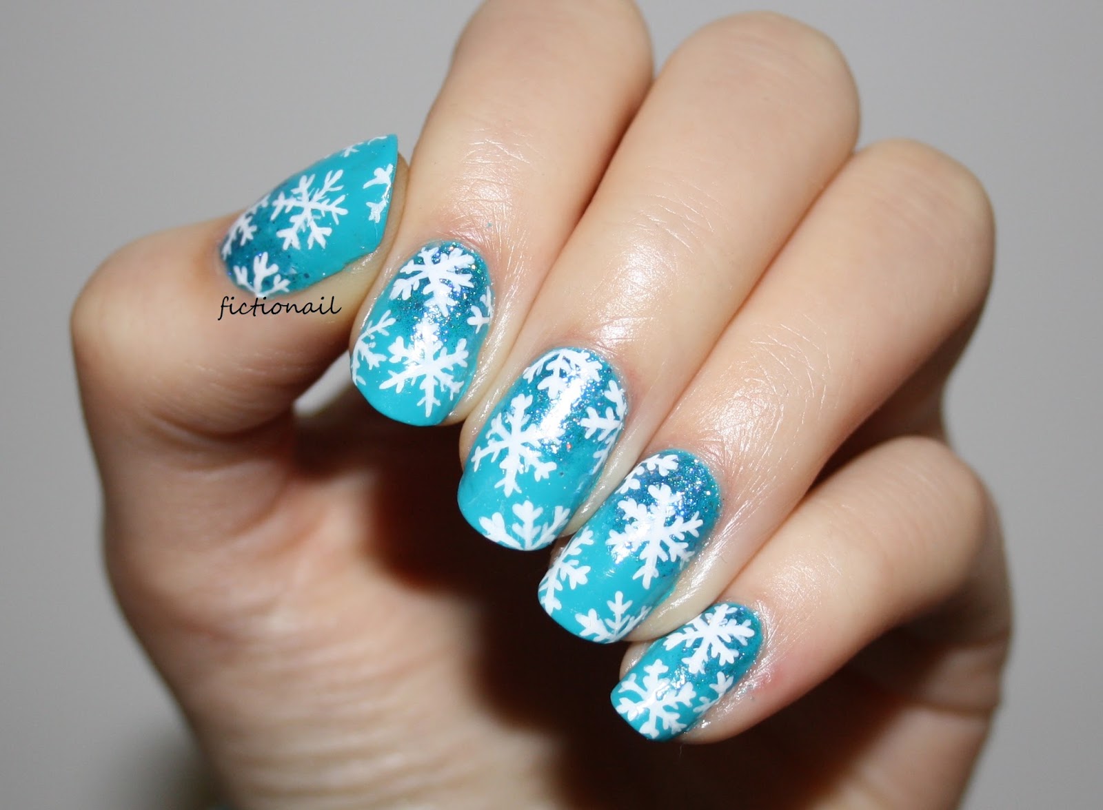 Snowflake Nails