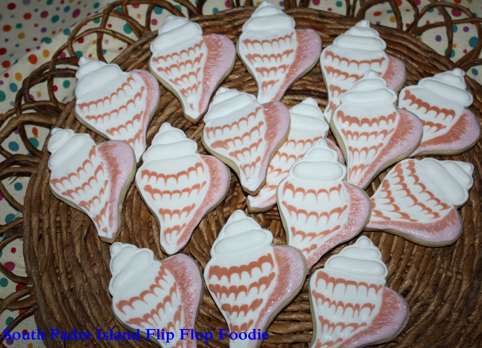 The South Padre Island Flip Flop Foodie: Sea Shell Cookies