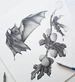 04-Fruit-Bat-Kerry-Jane-Detailed-Black-and-White-Wildlife-Drawings-www-designstack-co