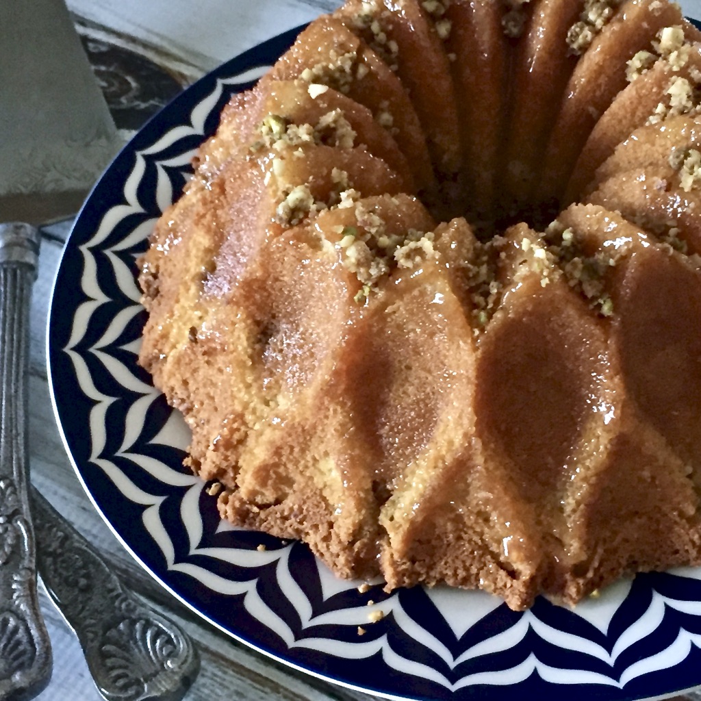 All That's Left Are The Crumbs Baklava Bundt Cake BundtBakers