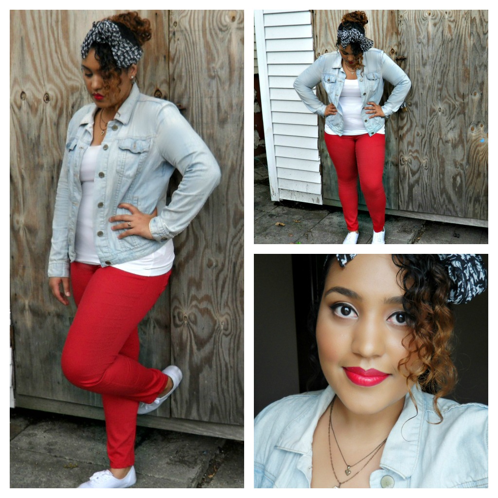 Melissa's Beauty Bar OOTD Red Pants