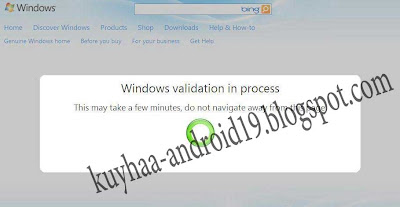 CARA CEK KE ASLIAN WINDOWS 7 XP & VISTA