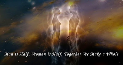 Двете Половини на Цялото Мъж и Жена в Едно