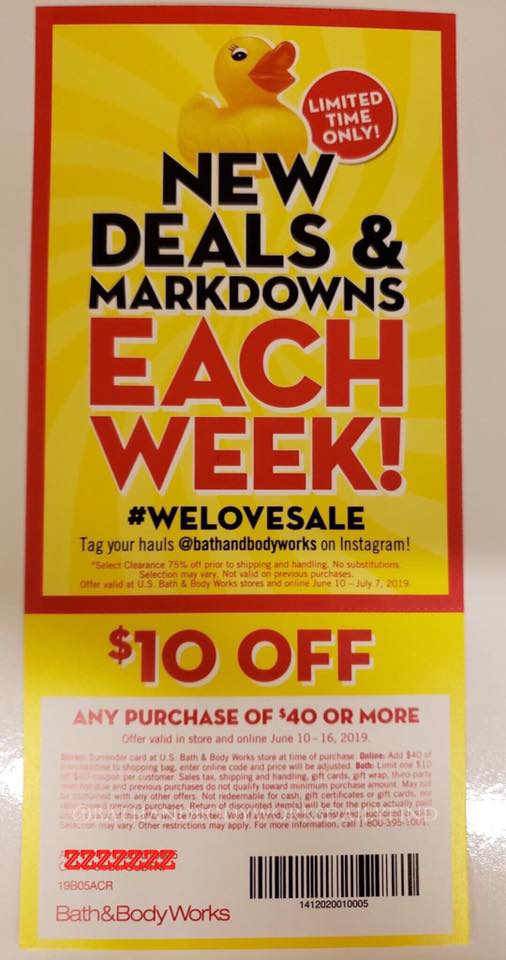 Life Inside the Page Bath & Body Works Semi Annual Sale Summer