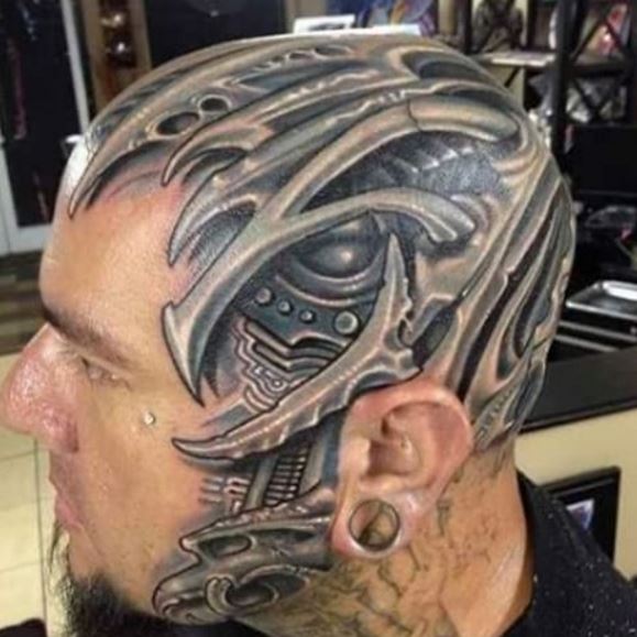 biomechanical Tattoos
