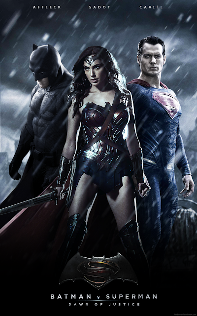 Batman v Superman Dawn of Justice Cover Poster